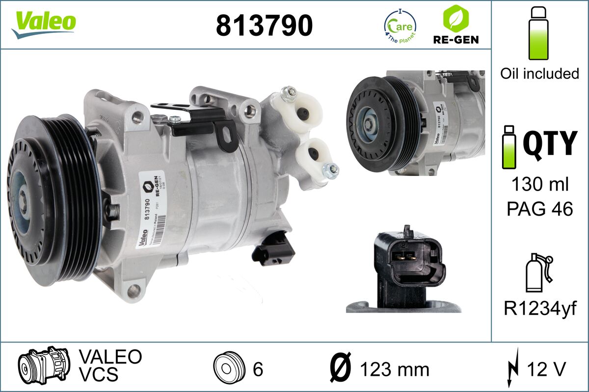 Airco compressor Valeo 813790