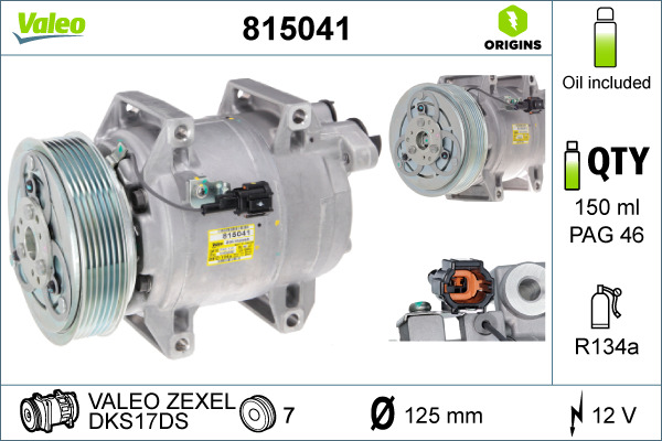 Airco compressor Valeo 815041