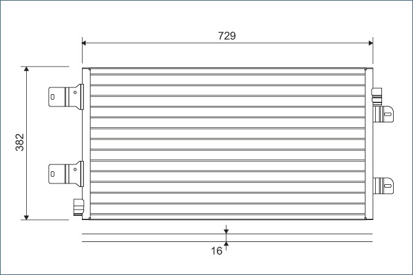 Airco condensor Valeo 814003