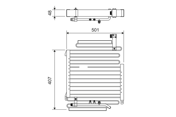 Airco condensor Valeo 814296