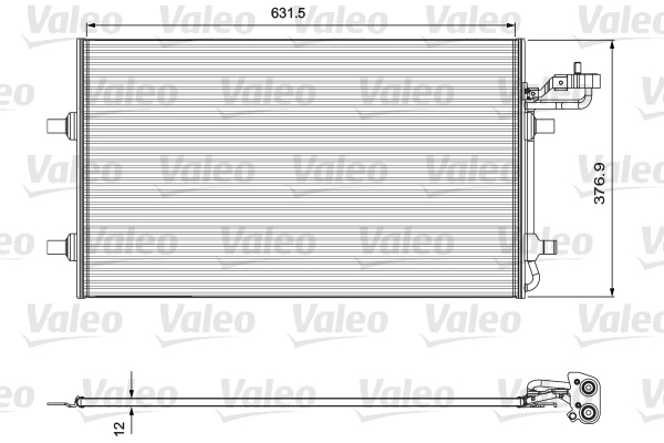 Airco condensor Valeo 814324