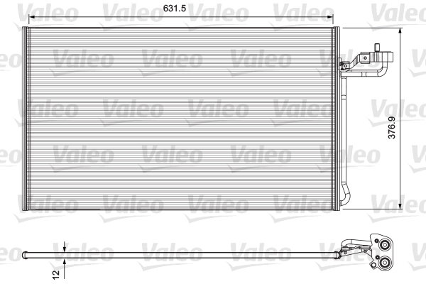 Airco condensor Valeo 814325