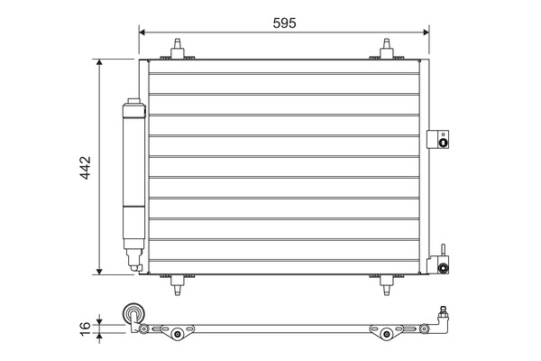 Airco condensor Valeo 817579