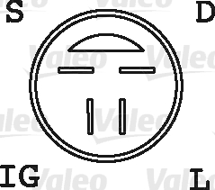 Valeo Alternator/Dynamo 437135
