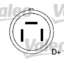 Alternator/Dynamo Valeo 437638