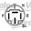 Alternator/Dynamo Valeo 436532