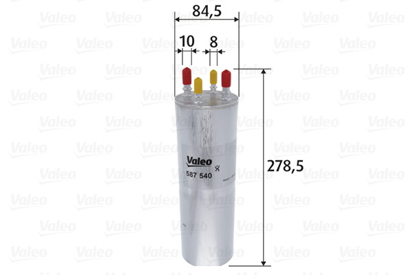 Brandstoffilter Valeo 587540