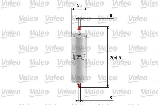 Brandstoffilter Valeo 587015