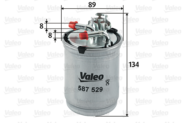 Brandstoffilter Valeo 587529