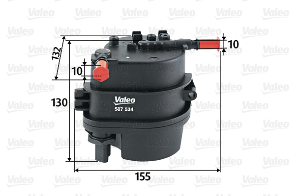 Brandstoffilter Valeo 587534