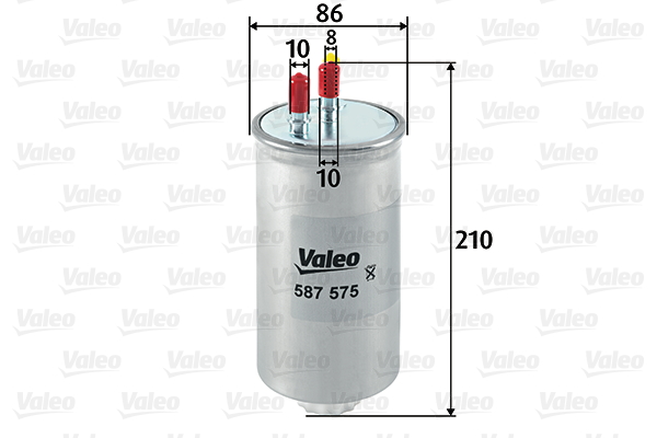 Brandstoffilter Valeo 587575