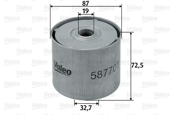 Brandstoffilter Valeo 587701