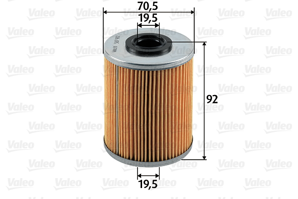 Brandstoffilter Valeo 587902