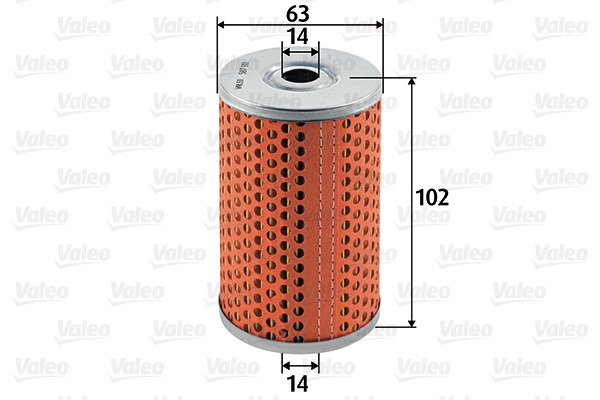 Brandstoffilter Valeo 587911