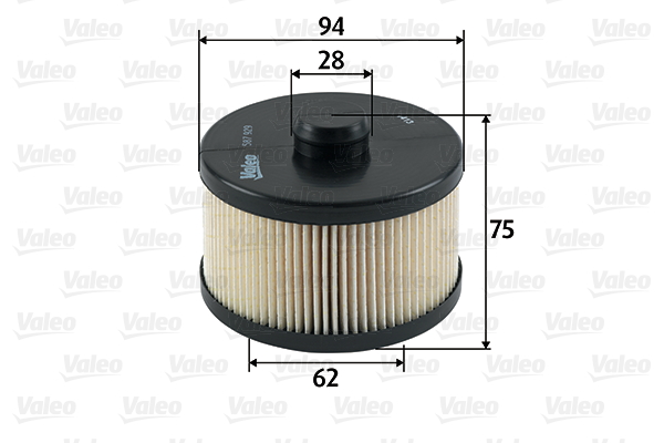 Brandstoffilter Valeo 587929