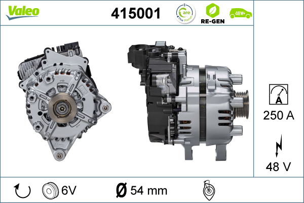 Starter - Dynamo Valeo 415001