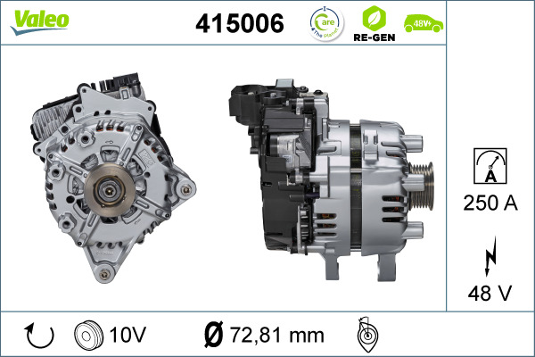 Starter - Dynamo Valeo 415006