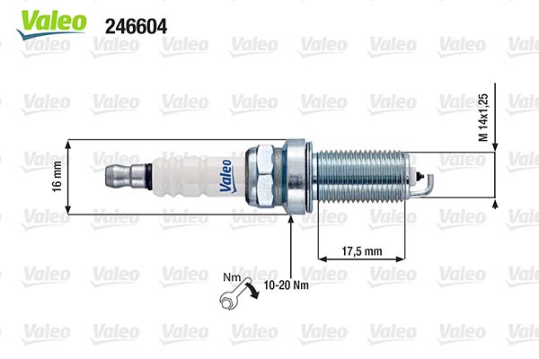 Bougie Valeo 246604