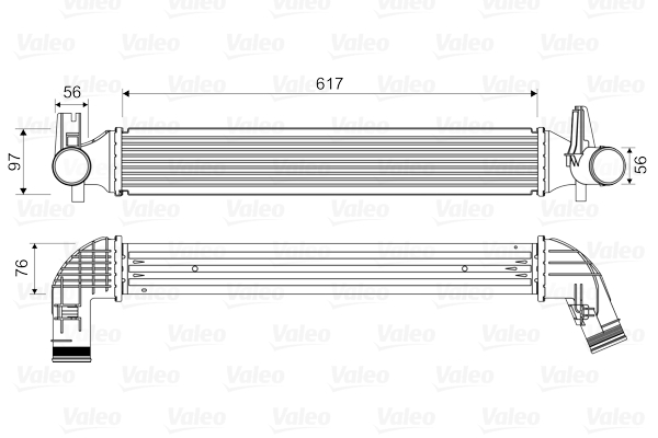 Interkoeler Valeo 818338