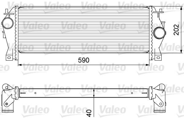 Interkoeler Valeo 818340