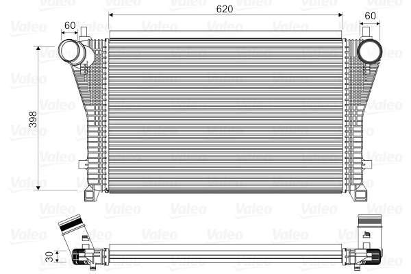 Interkoeler Valeo 818347