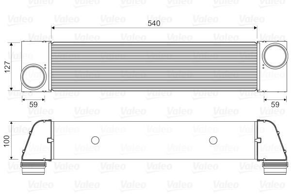 Interkoeler Valeo 818357