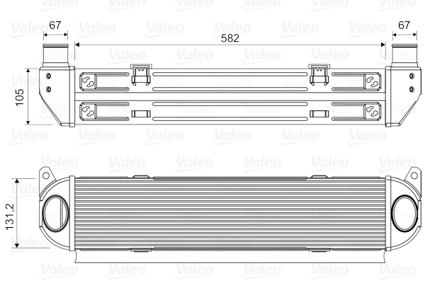 Interkoeler Valeo 818359