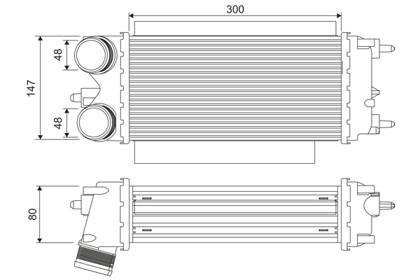 Interkoeler Valeo 818539