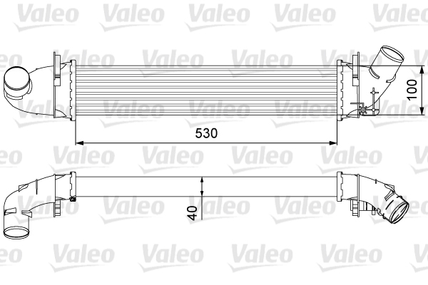 Interkoeler Valeo 818544