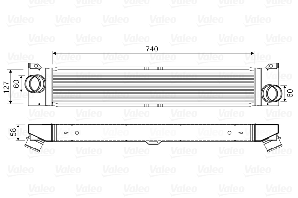 Interkoeler Valeo 818569