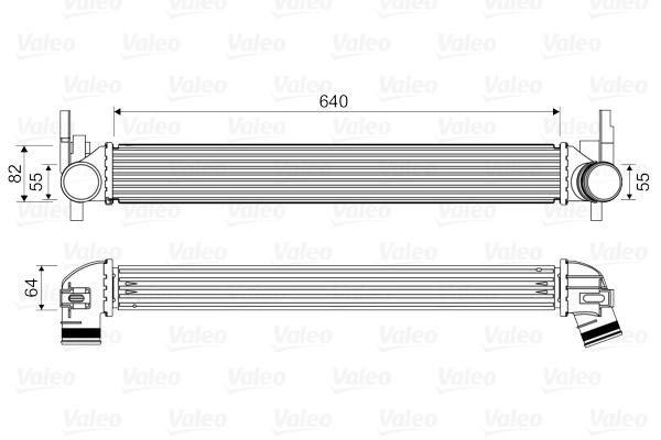 Interkoeler Valeo 818574