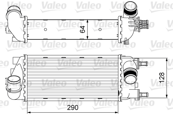 Interkoeler Valeo 818585