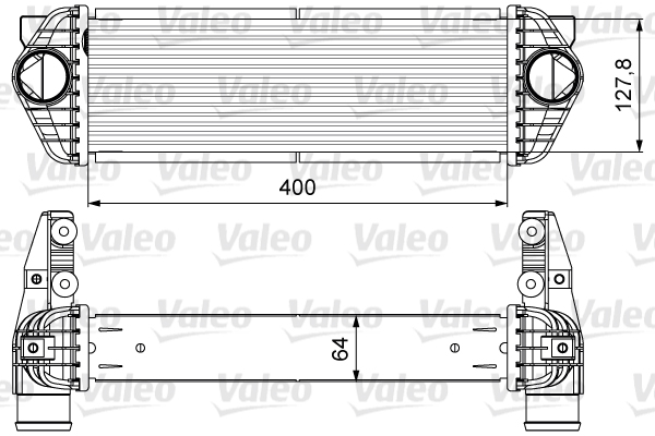 Interkoeler Valeo 818607