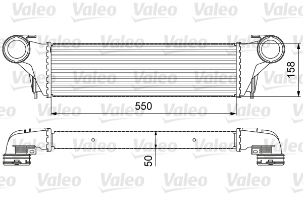 Interkoeler Valeo 818618