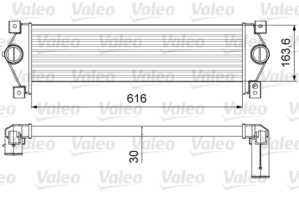 Interkoeler Valeo 818645