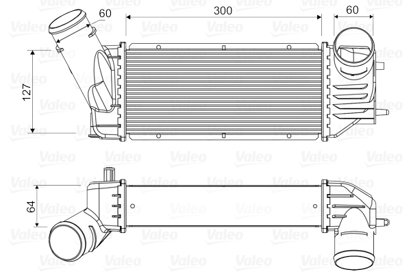 Interkoeler Valeo 818648