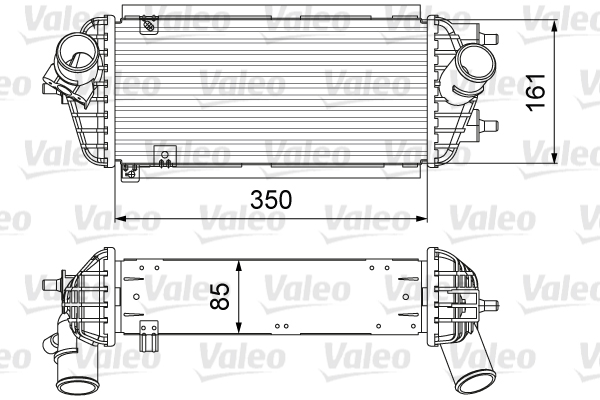 Interkoeler Valeo 818665