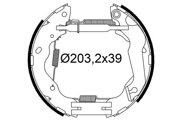 Remschoen set Valeo 554912