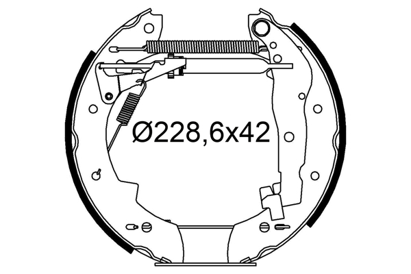 Remschoen set Valeo 554927