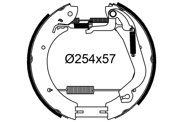 Remschoen set Valeo 554930