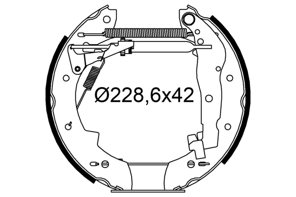 Remschoen set Valeo 554931