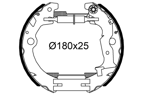 Remschoen set Valeo 554932