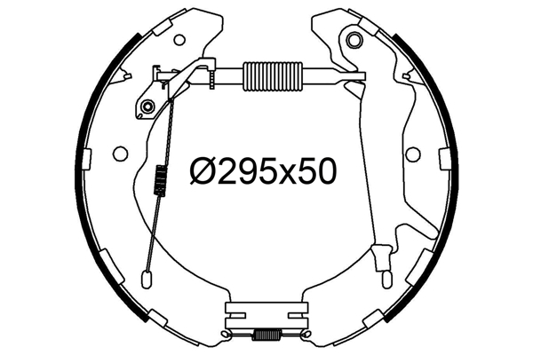 Remschoen set Valeo 554937