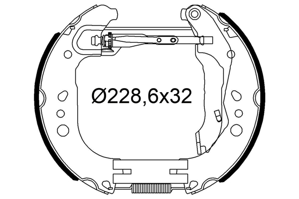 Remschoen set Valeo 554948