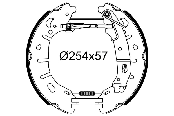 Remschoen set Valeo 554952