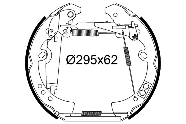 Remschoen set Valeo 554975