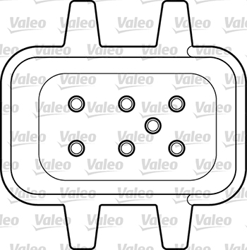 Valeo Raammechanisme 850290