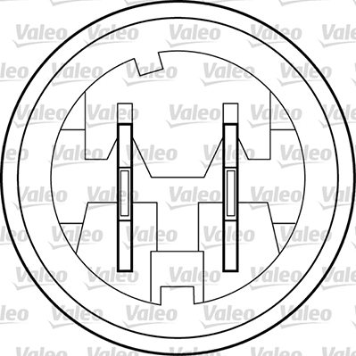 Valeo Raammechanisme 850657