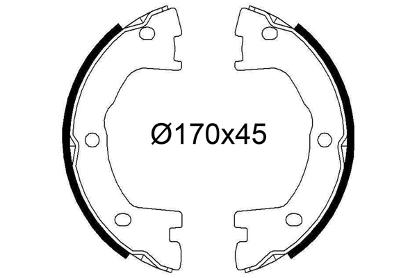 Remschoen set Valeo 564244