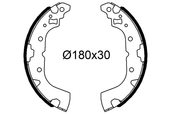 Remschoen set Valeo 564281